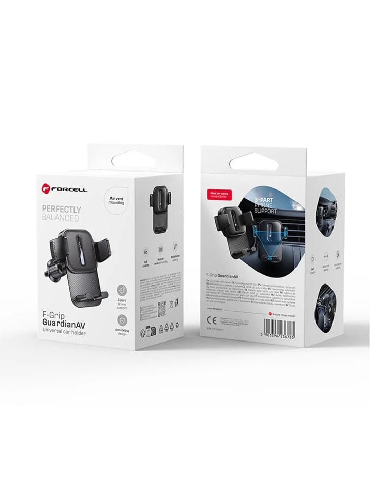COFI 1453 Handy- FORCELL F-Grip GuardianAV Autohalterung in Schwarz günstig kaufen 1