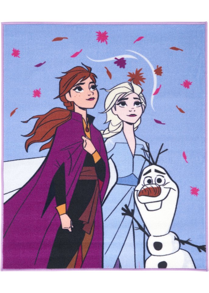 Waschbarer Teppich DS Frozen