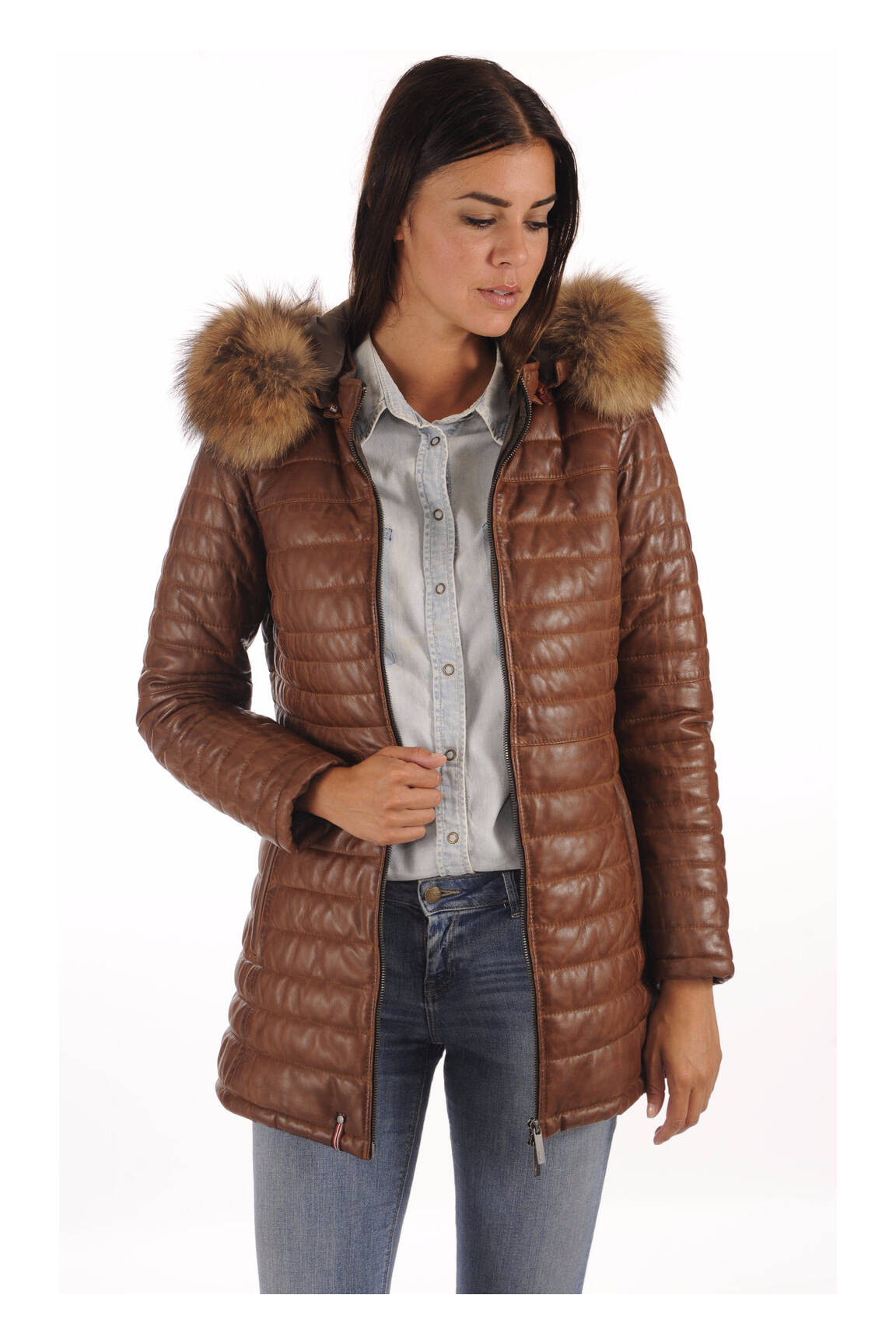 Oakwood Doudounes Femme couleur marron