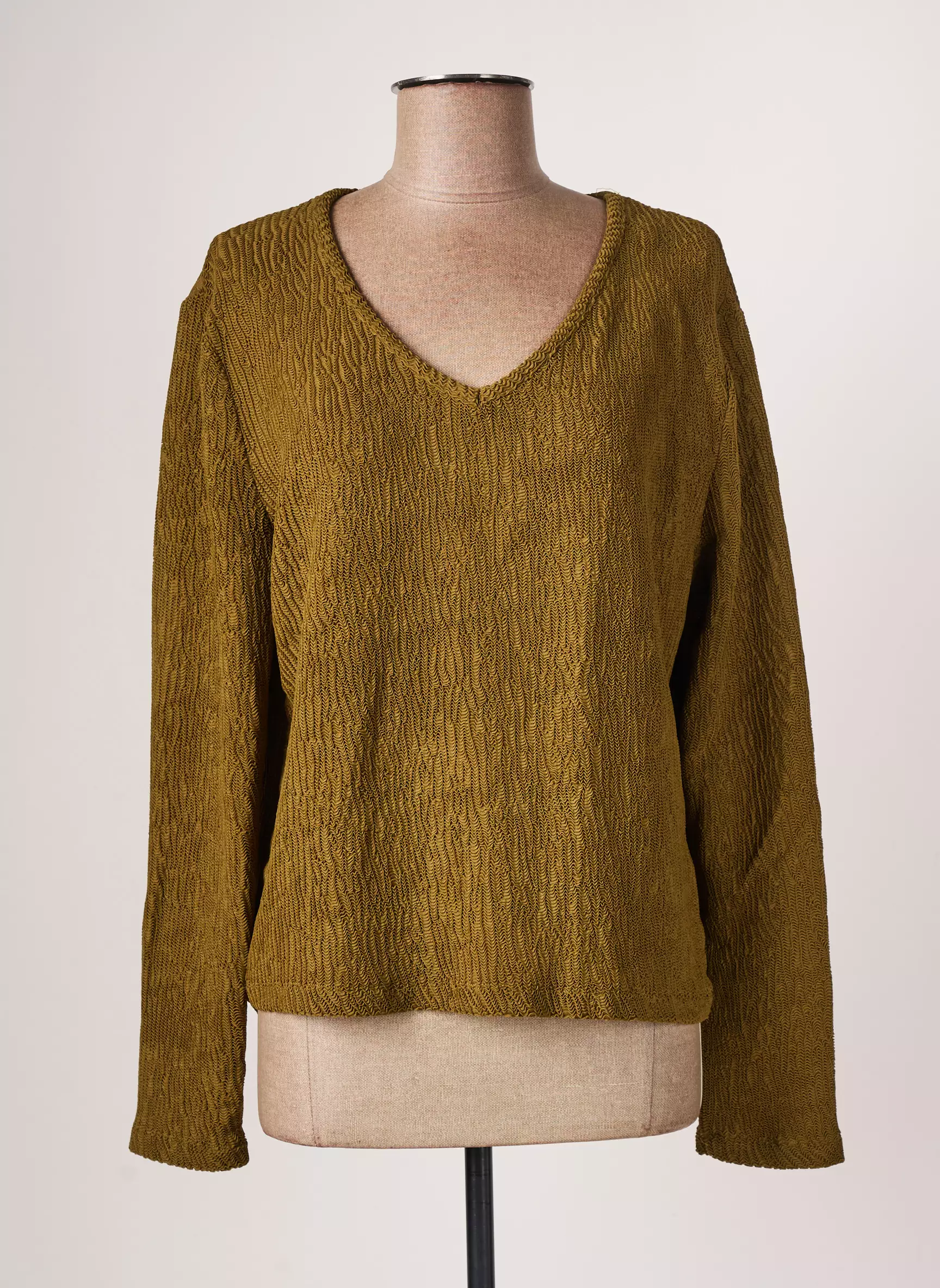 Hbt Pulls Femme couleur vert