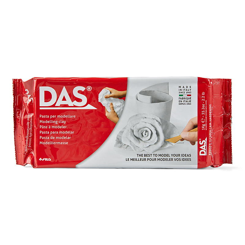 Leire 1 kg hvit DAS