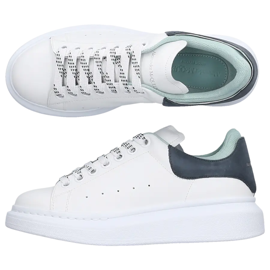 Alexander McQueen - Sneaker low LARRY Kalbsleder - weiß