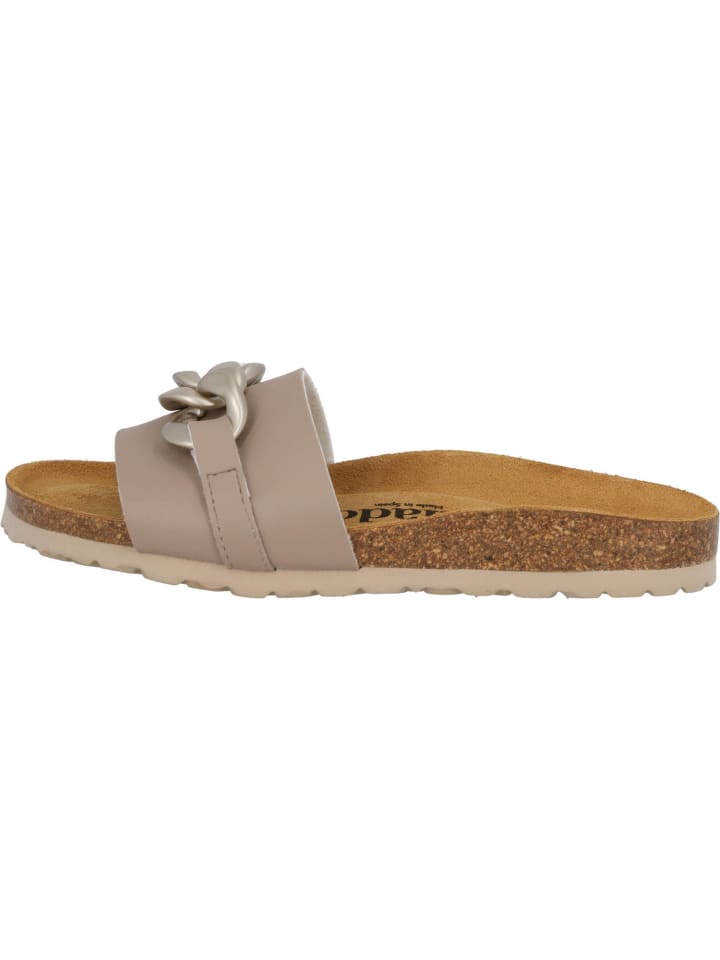 palado Pantoletten in beige matt günstig kaufen