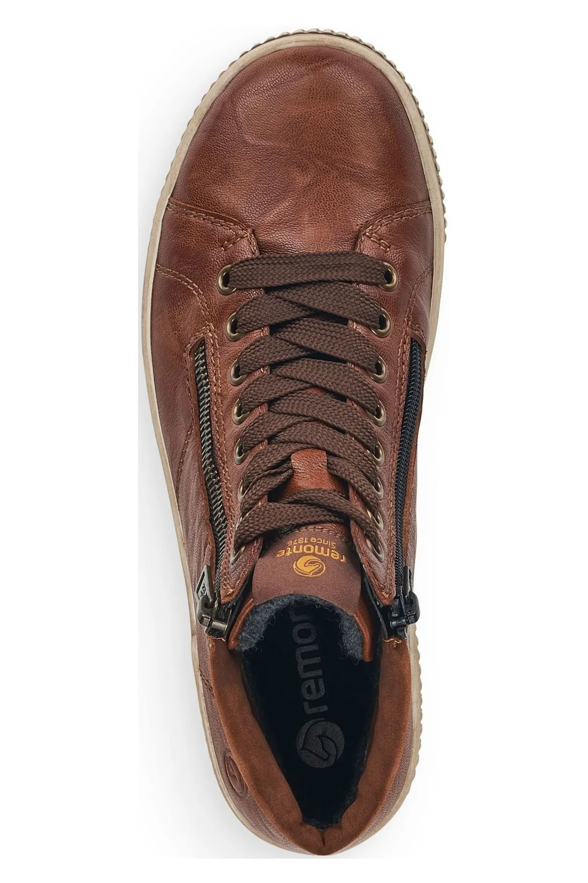 Remonte  Sneaker - Braun - Flacher Absatz