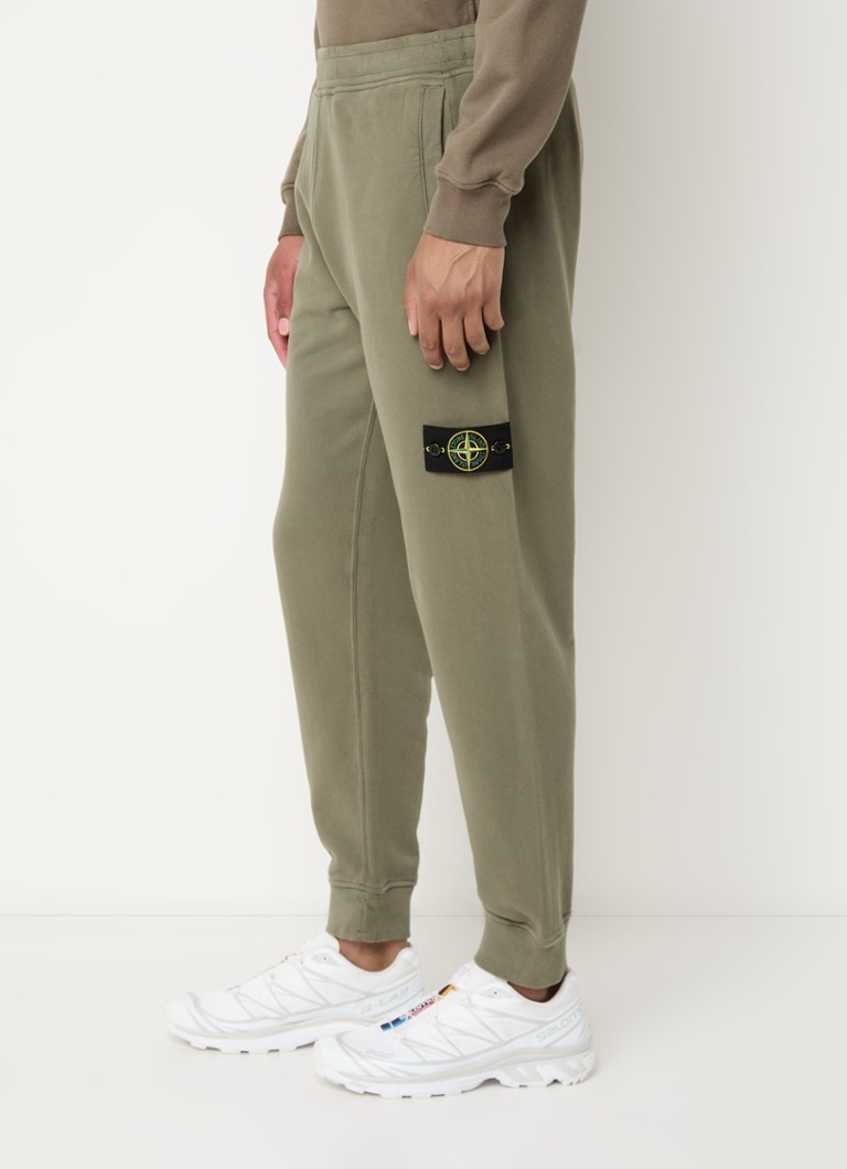Pantaloni de trening Stone Island 08835 Slim Fit cu logo