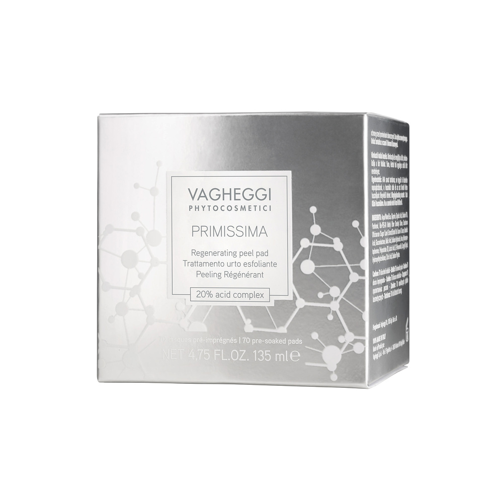 Vagheggi PRIMISSIMA REGENERATING PEEL PADS disques exfoliantes