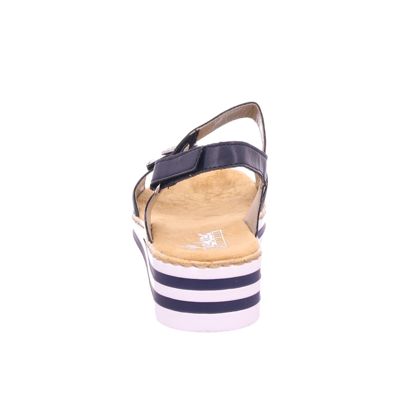 RIEKER Klassische Sandalen blau
