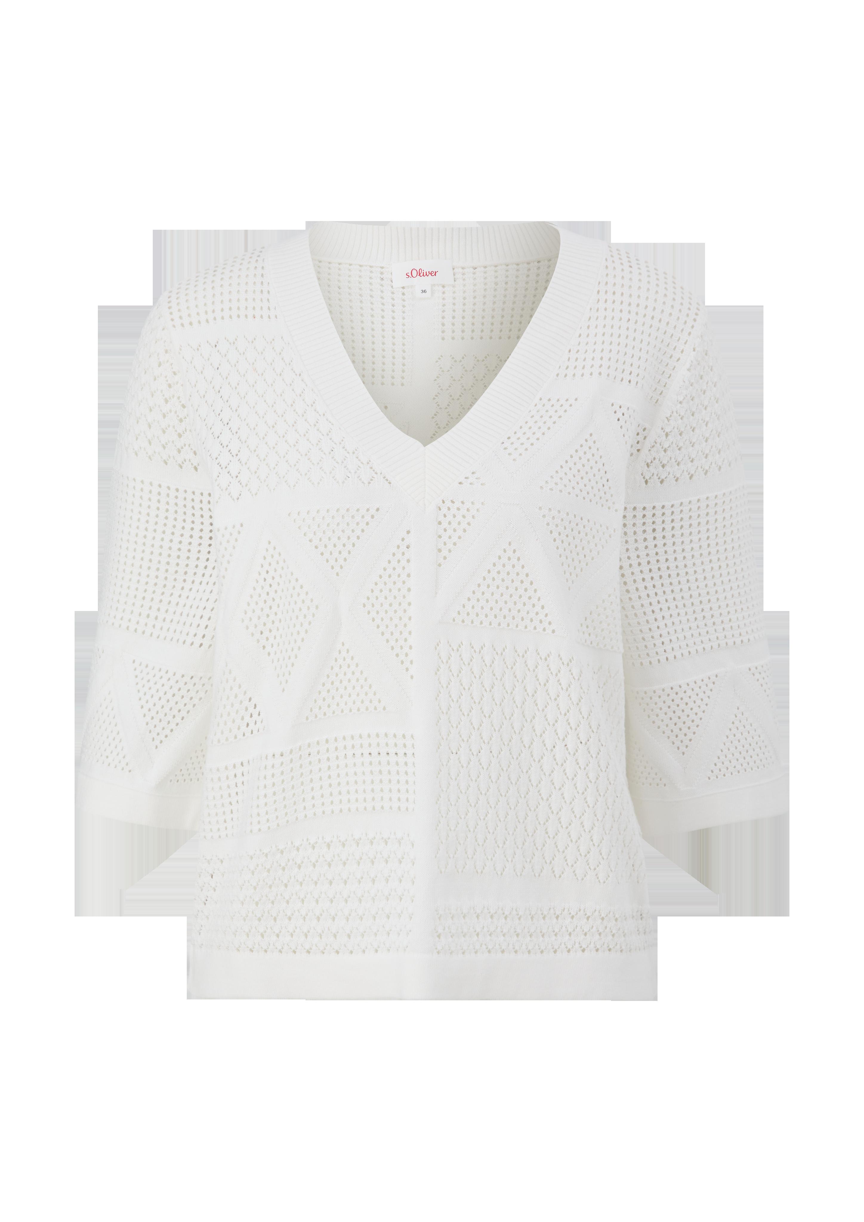 Strickshirt aus Baumwolle  2130911-0210