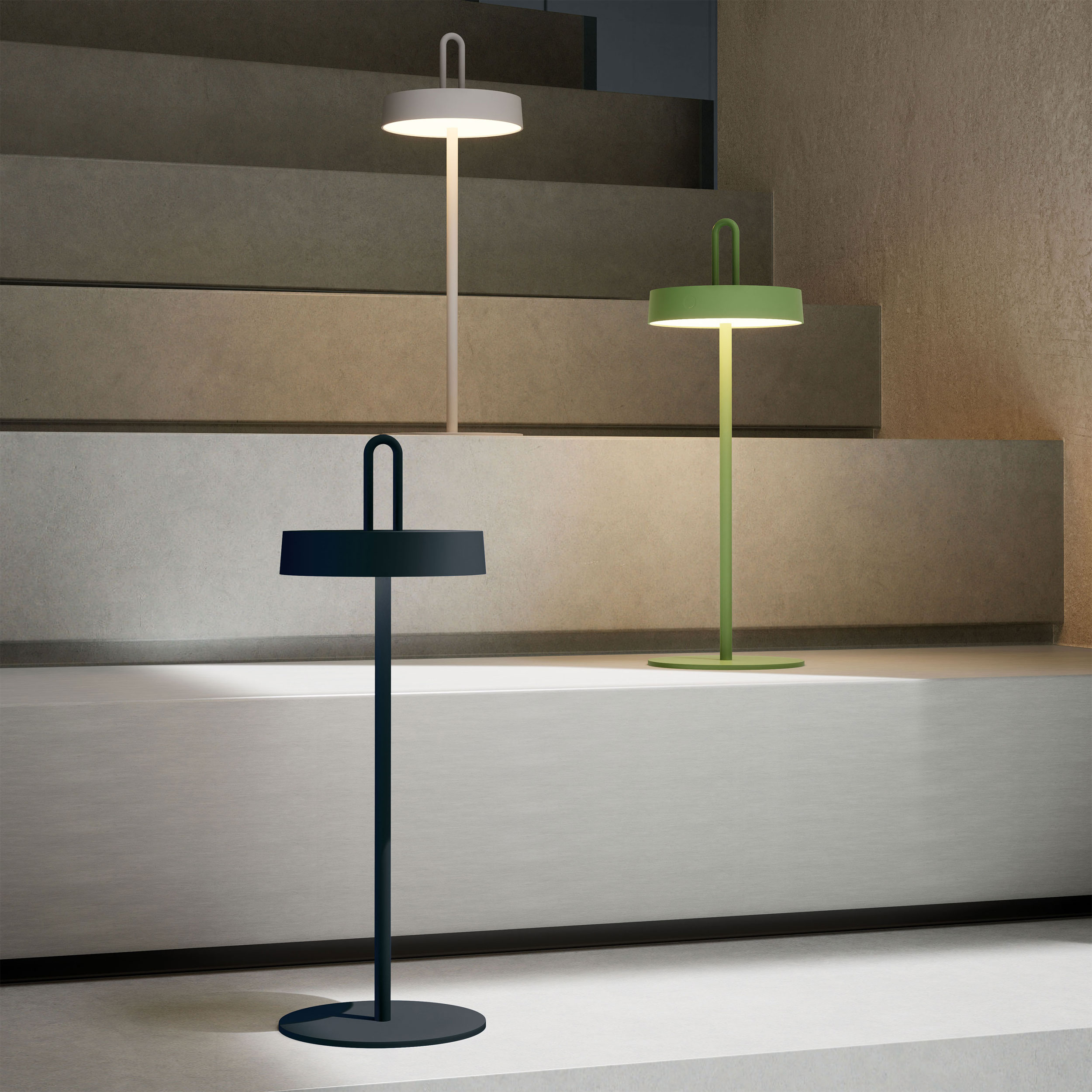 JUST LIGHT.LED-Akku-Tischleuchte 1flg