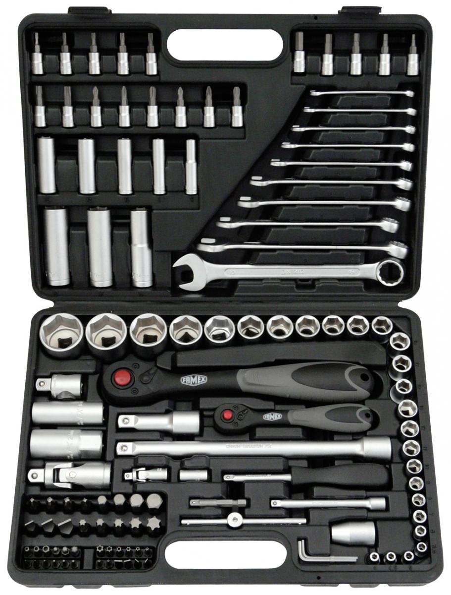 FAMEX Mechaniker Werkzeugkoffer 719-44