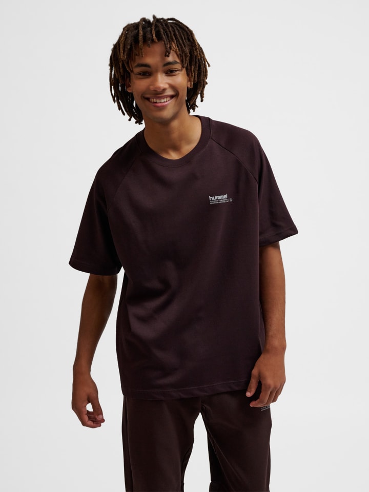 Hummel Hummel T-Shirt Hmltech Erwachsene in CHOCOLATE PLUM günstig kaufen L