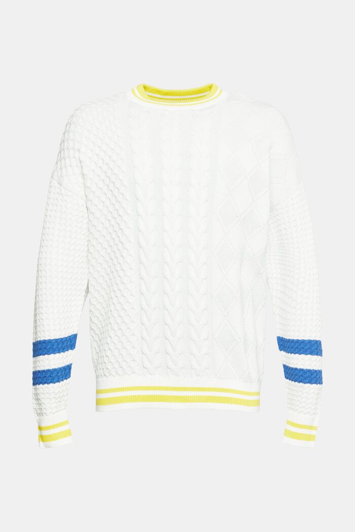 Pullover mit Strickmuster