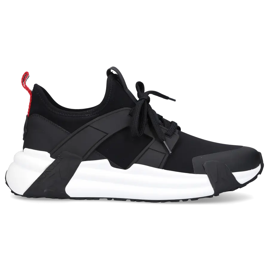 Moncler - Sneaker low LUNAROVE Neopren - schwarz