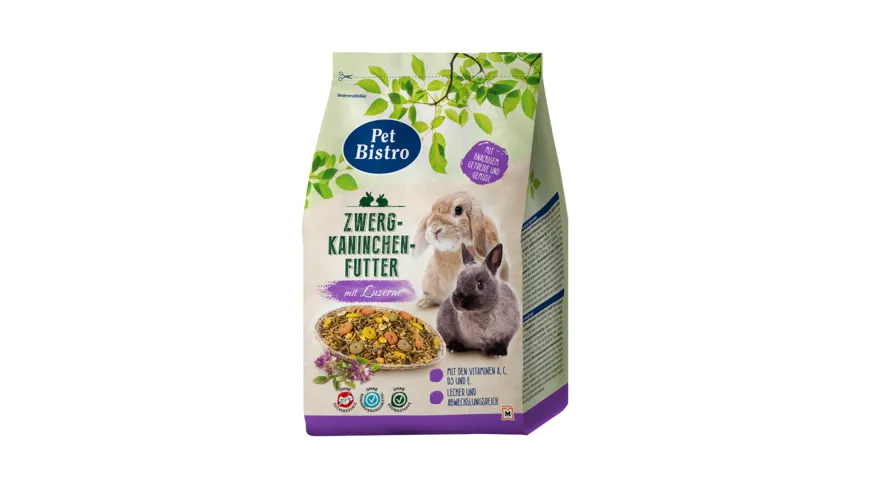 Pet Bistro Zwergkaninchenfutter 1 kg
