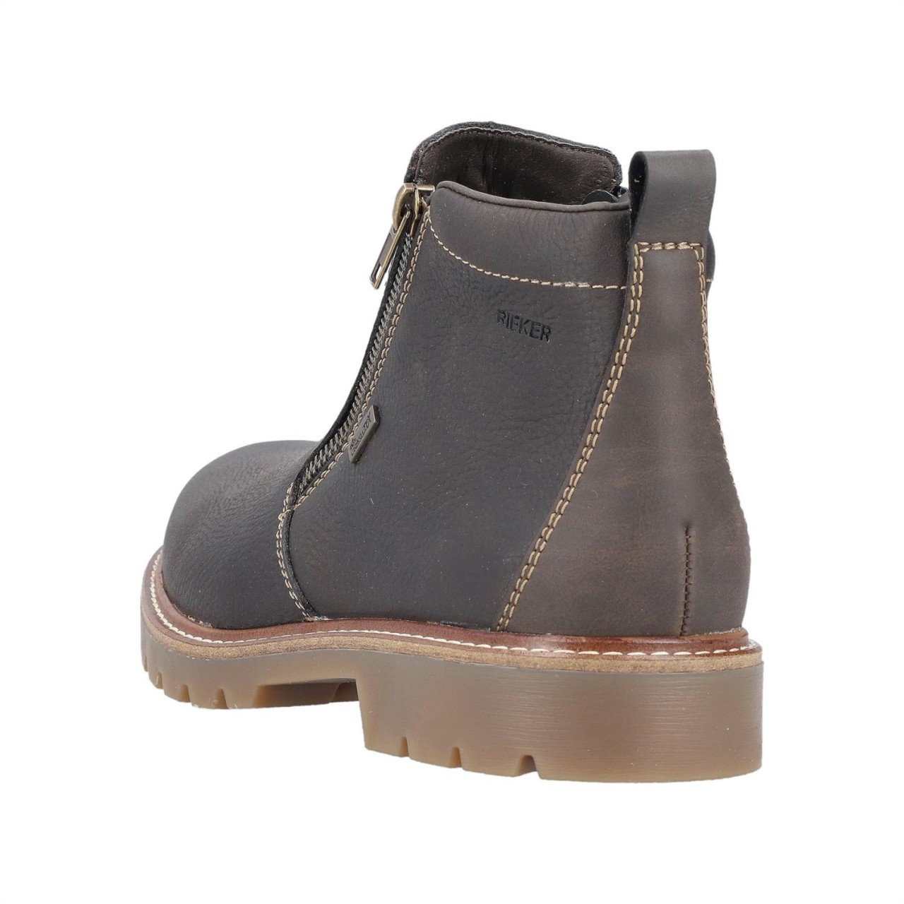 RIEKER Stiefeletten bunt Rieker - Herrenstiefel -  kastanie/moro