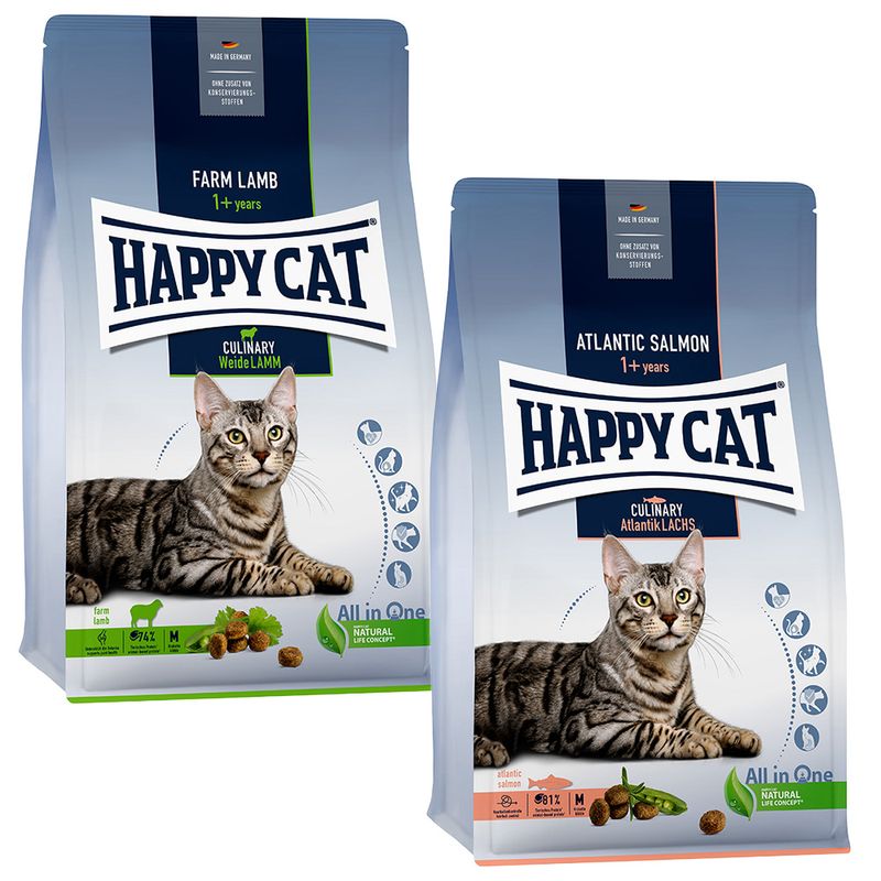 Mixpaket Happy Cat Culinary Adult zu TOP-Preisen