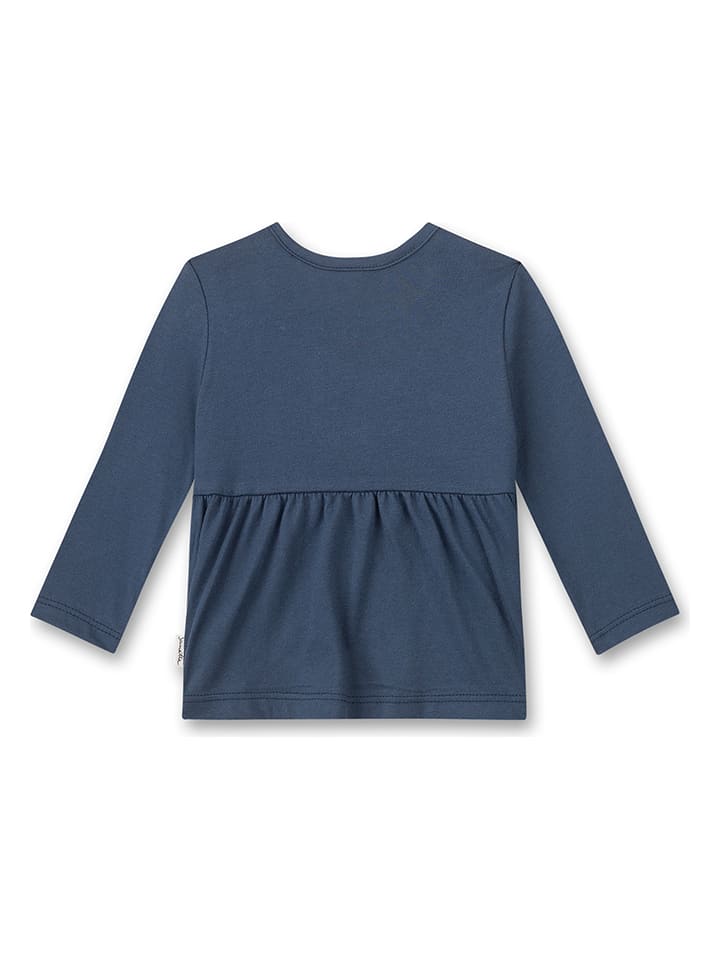 Sanetta Kidswear Longsleeve in Dunkelblau/ Rosa günstig kaufen