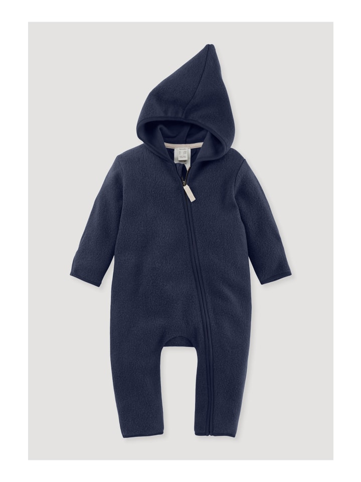 Hessnatur Fleece-Overall in dunkelblau günstig kaufen