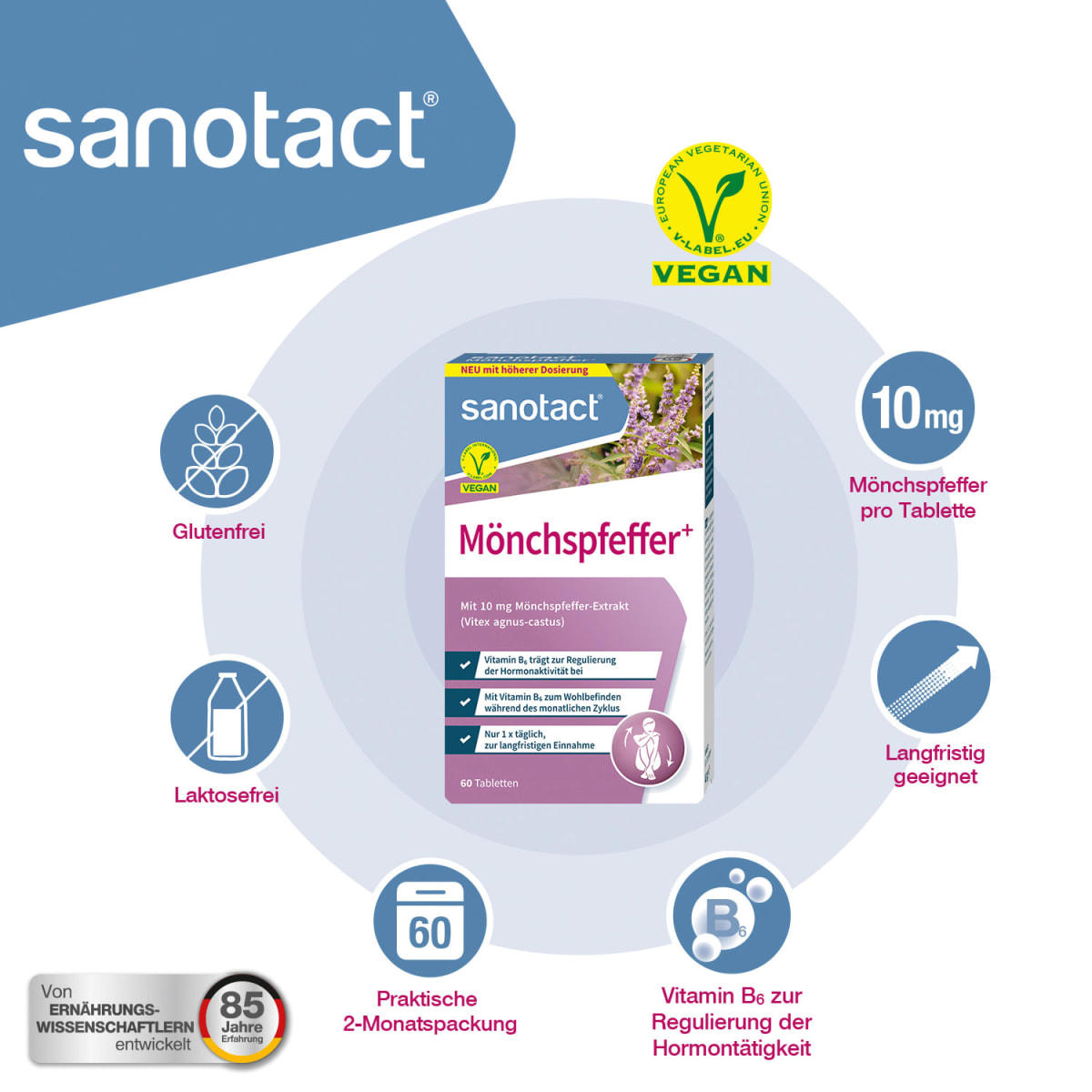 Mönchspfeffer Tabletten 60 St, 43 g