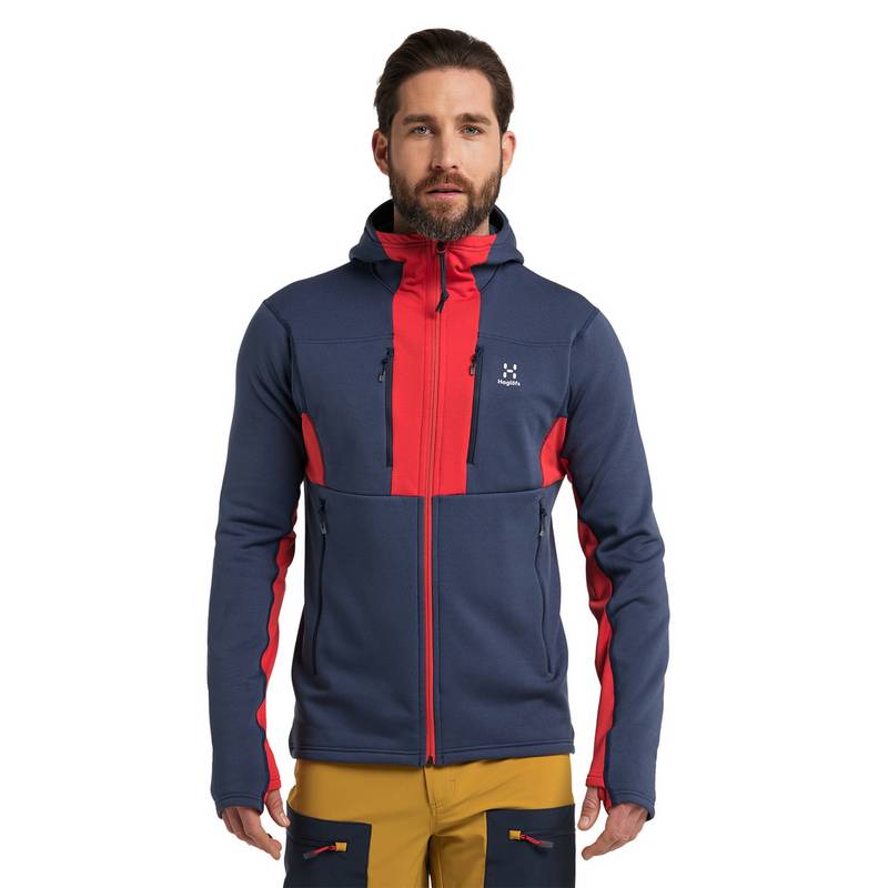Haglfs Roc Nordic Mid Hood Fleecejacke Herren