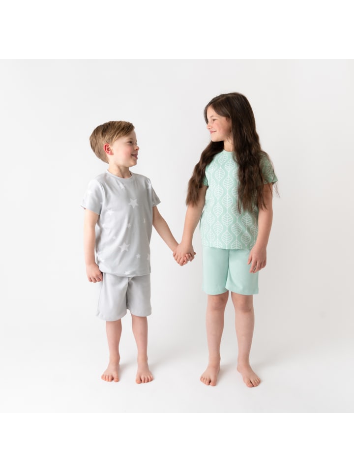 Schlummersack Kinder-Shorty aus Bio-Baumwolle in Hellgrün günstig kaufen