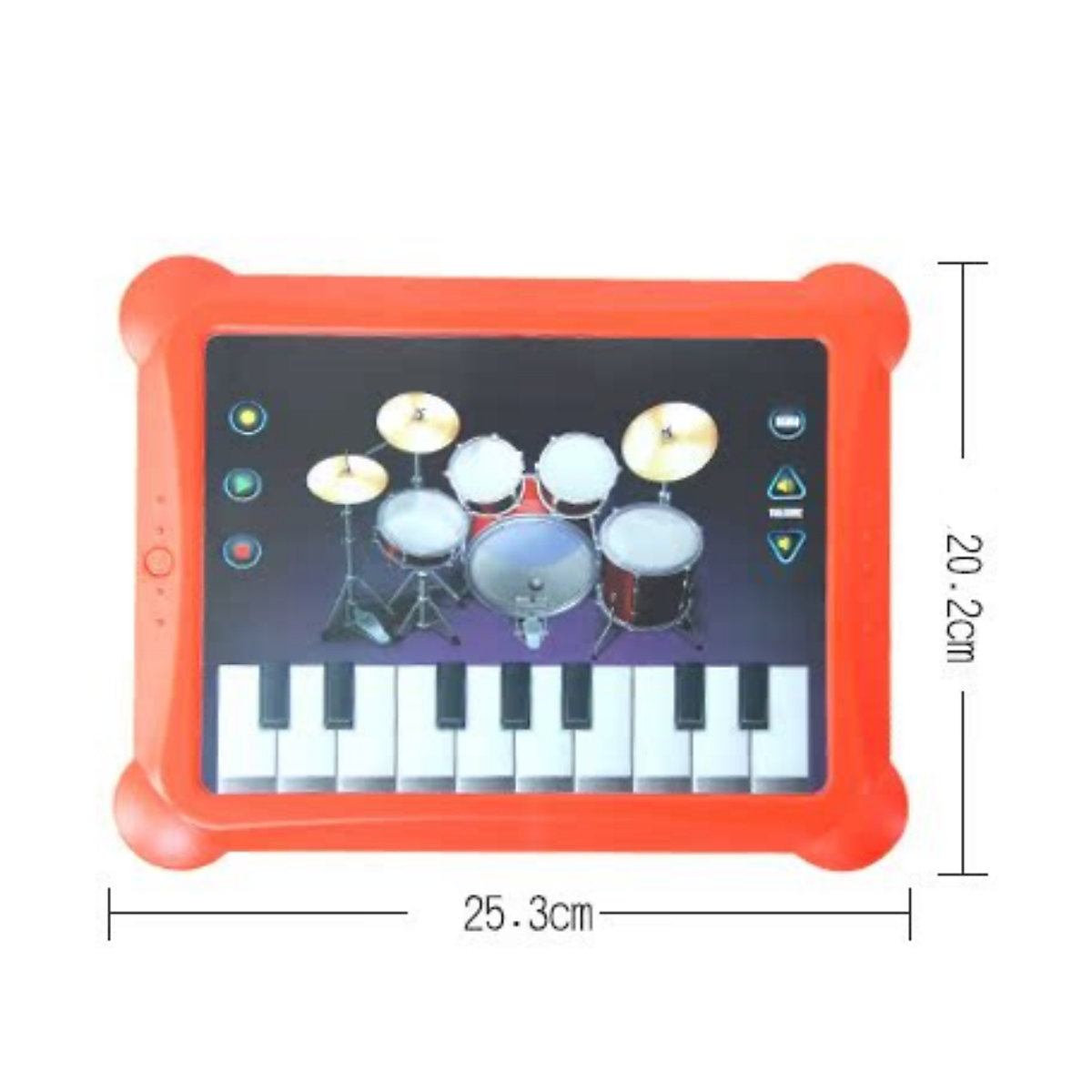 Elektronisches Keyboard (Musik) Mini-Version von Schlagzeug und E-Piano in einem Spielzeug!