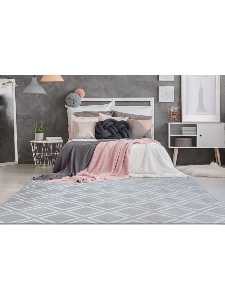 Arte Espina Teppich Beatrisa in Grau / Blau günstig kaufen