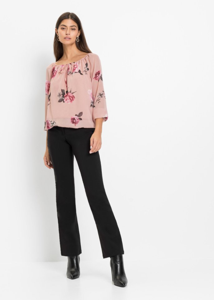 Bluse mit Tunnelzug