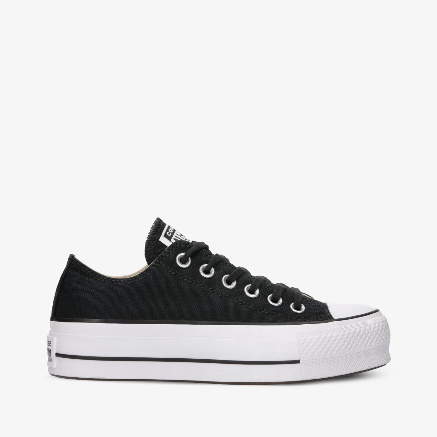 CONVERSE CHUCK TAYLOR ALL STAR LIFT CANVAS LOW TOP Schwarz