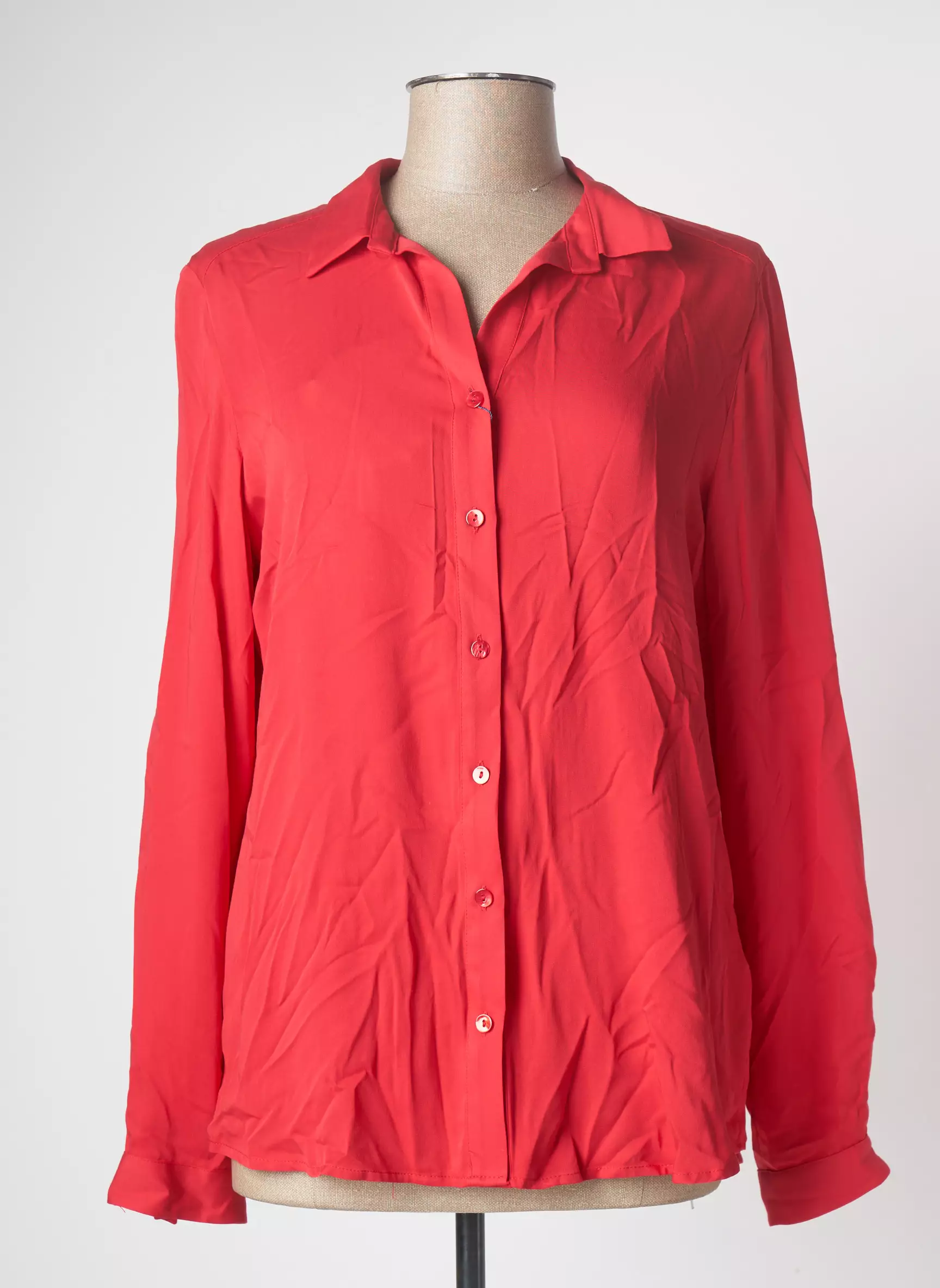 Bariloche Chemisiers Femme couleur rouge