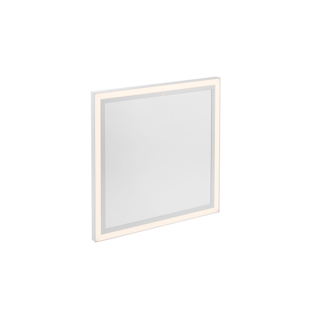 JUST LIGHT JUST LIGHT.  LED Deckenpanel mit IR-Heizung BEROA, 1xLED-Board/35W/2700-5000K, Weiss