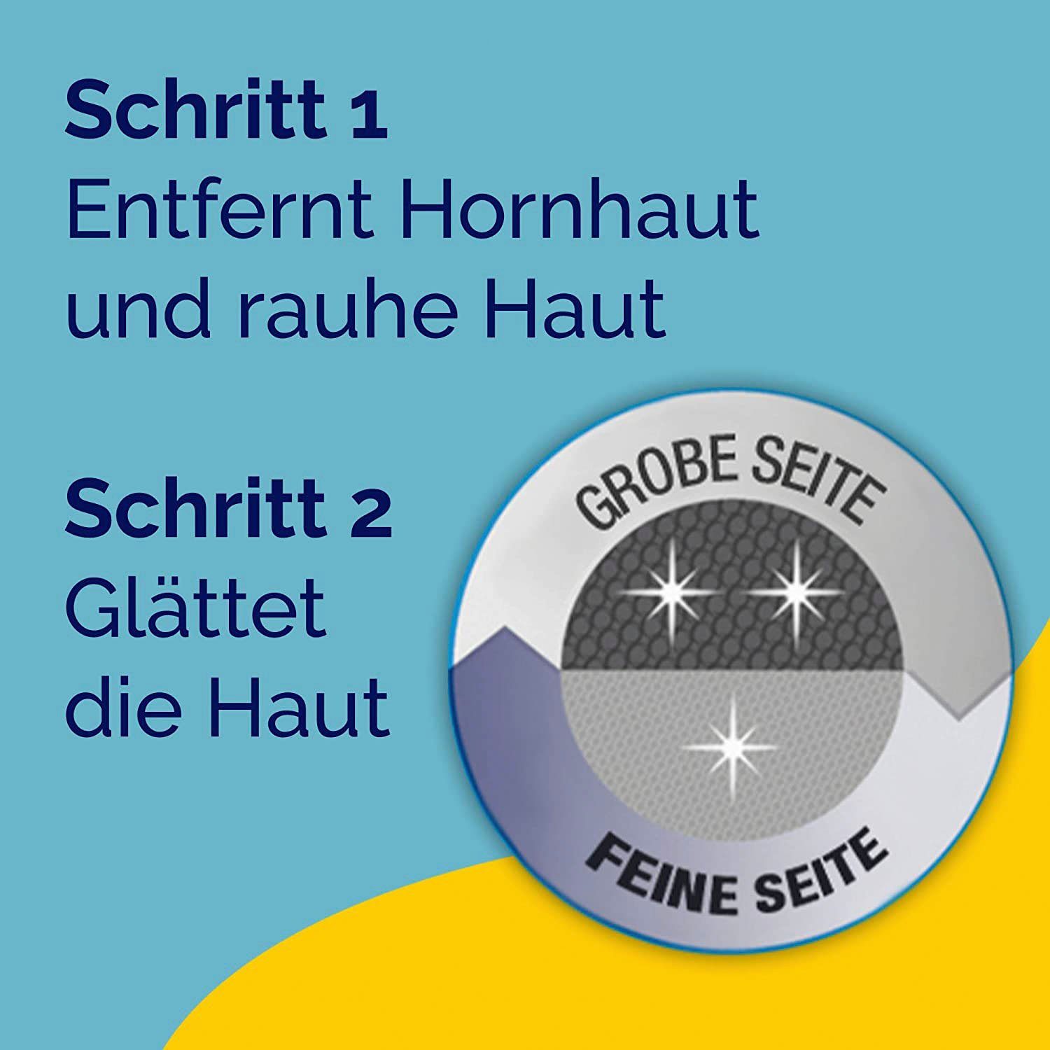 Scholl Hornhautfeile ExpertCare, Mit grober und feiner Seite