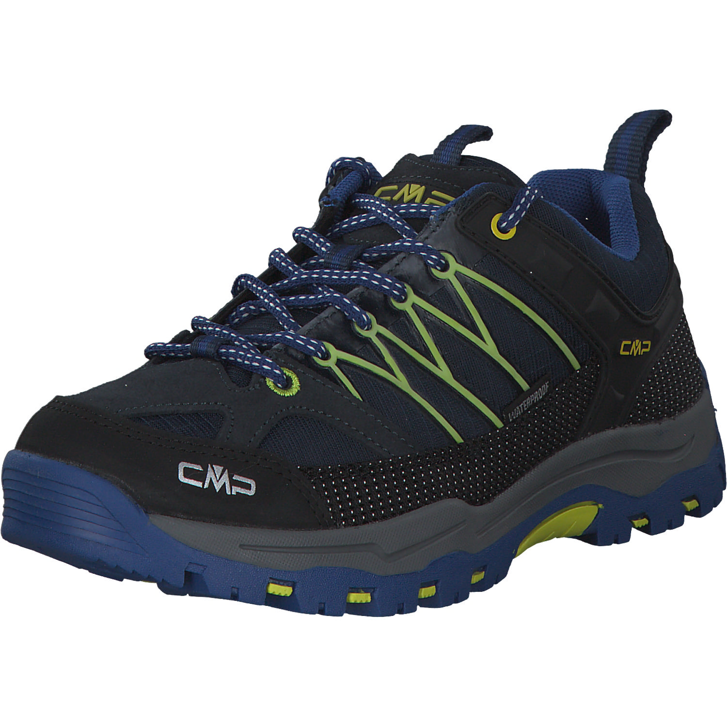 CMP Rigel Low 3Q54554 M, Trekkingschuhe, Kinder, B.blue-electric