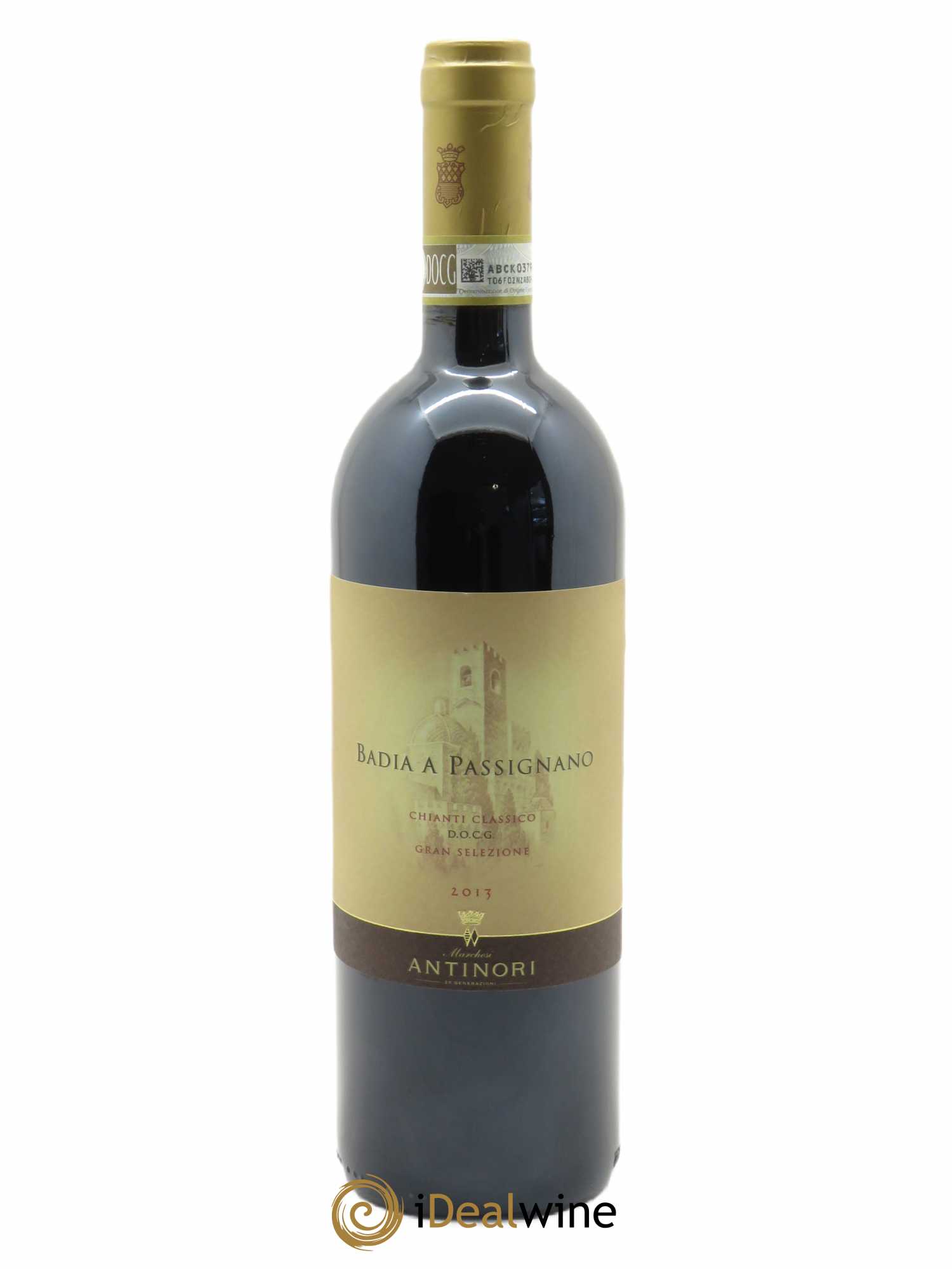 Chianti Classico DOCG Piero Antinori Badia a Passignano Gran Selezione Marchesi Antinori  2013 - Lot de 1 Bouteille