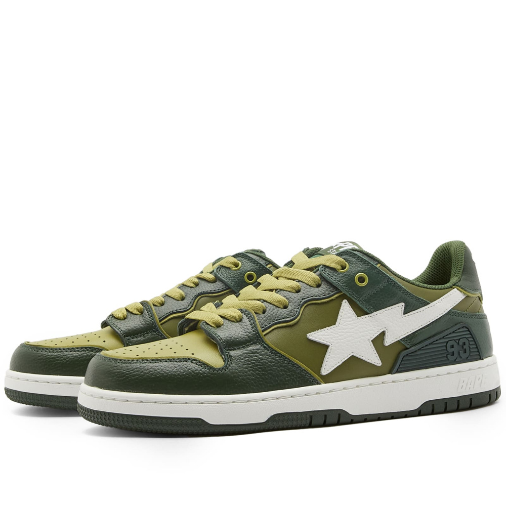A Bathing Ape Bape SK8 Sta 2M2 001FWJ301024I-GRN / grün