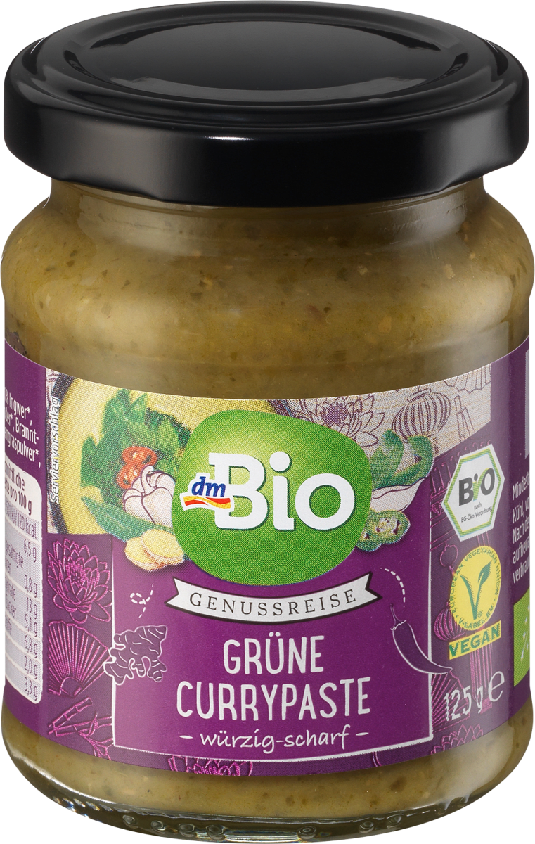 Currypaste, grün, 125 g