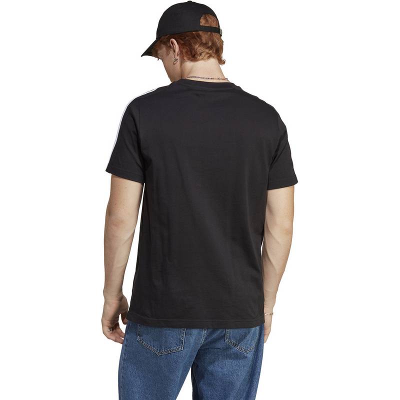adidas ESSENTIALS SINGLE JERSEY 3-STREIFEN T-Shirt Herren