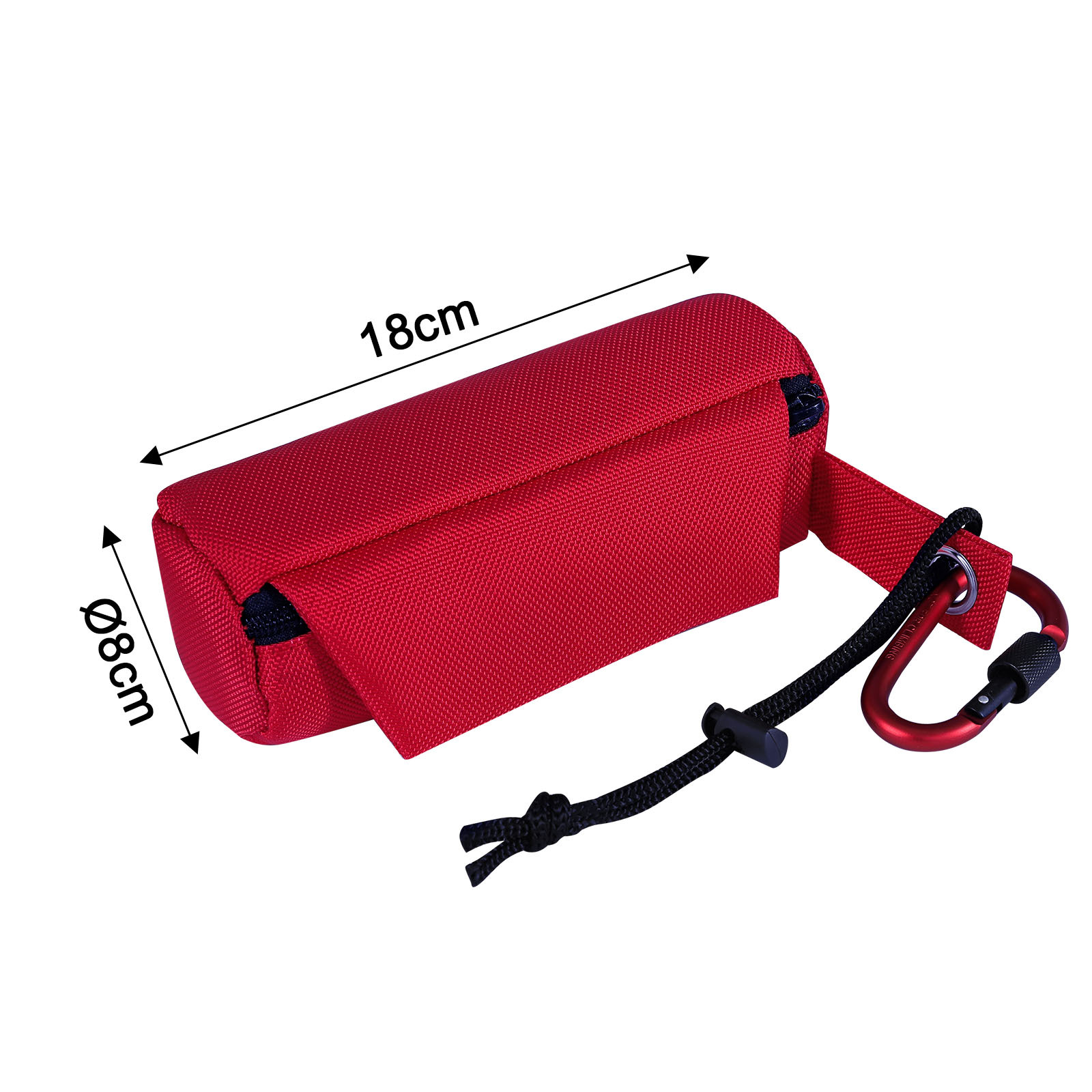 Lionto Snackbeutel Lionto Futterbeutel für Hunde, Trainingsdummy rot