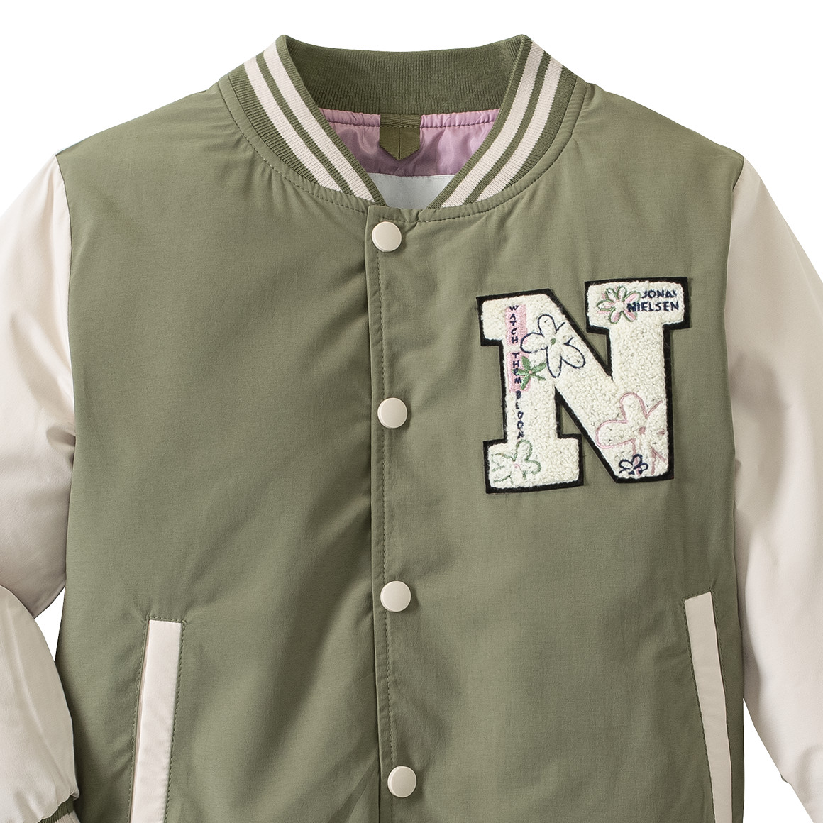 Jungen Jacke im College-Look