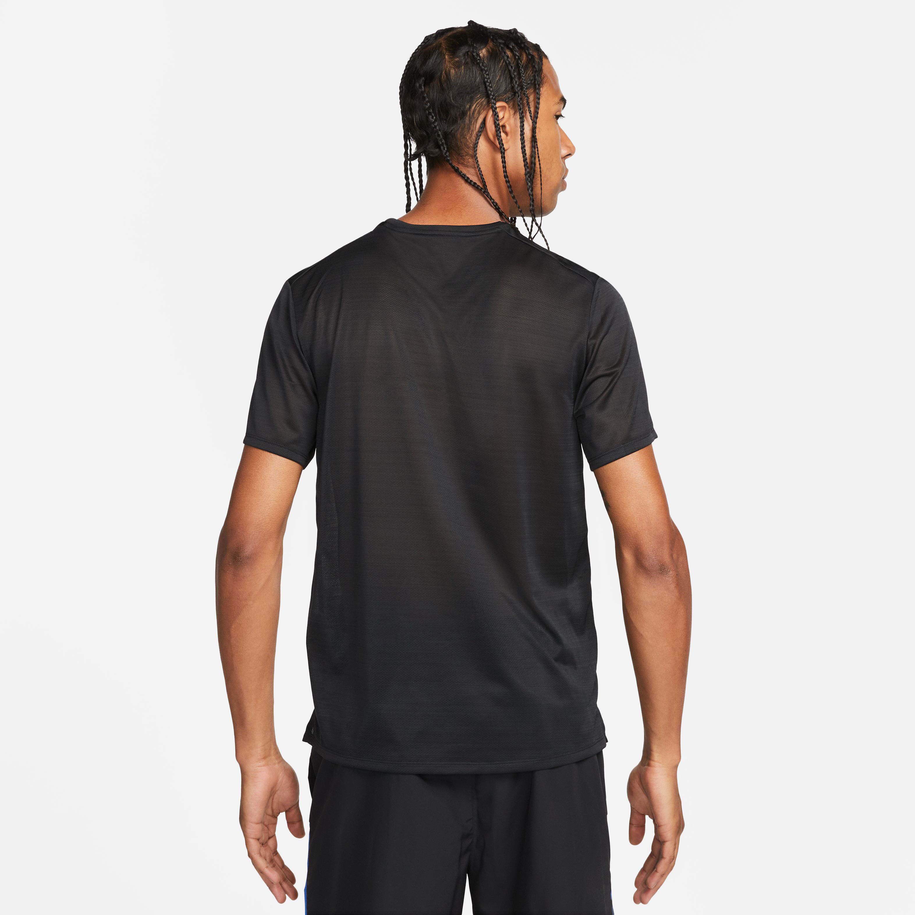 Dri-Fit Breathe Dri-Fit Breathe Miler Laufshirt Herren - Schwarz
