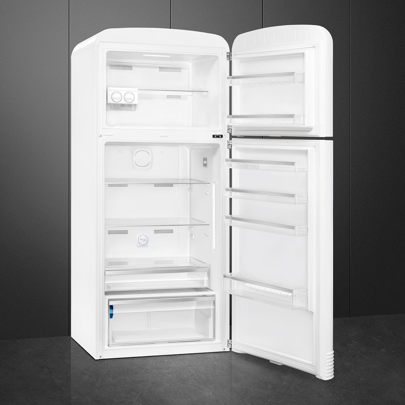 Smeg Kühl-/Gefrierkombination FAB50RWH5, 192,1 cm hoch, 79,6 cm breit