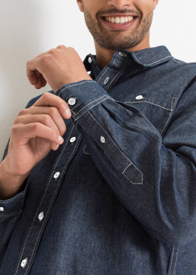 Jeanshemd, Loose Fit