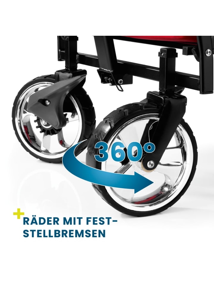HOBERG Faltbarer Bollerwagen 