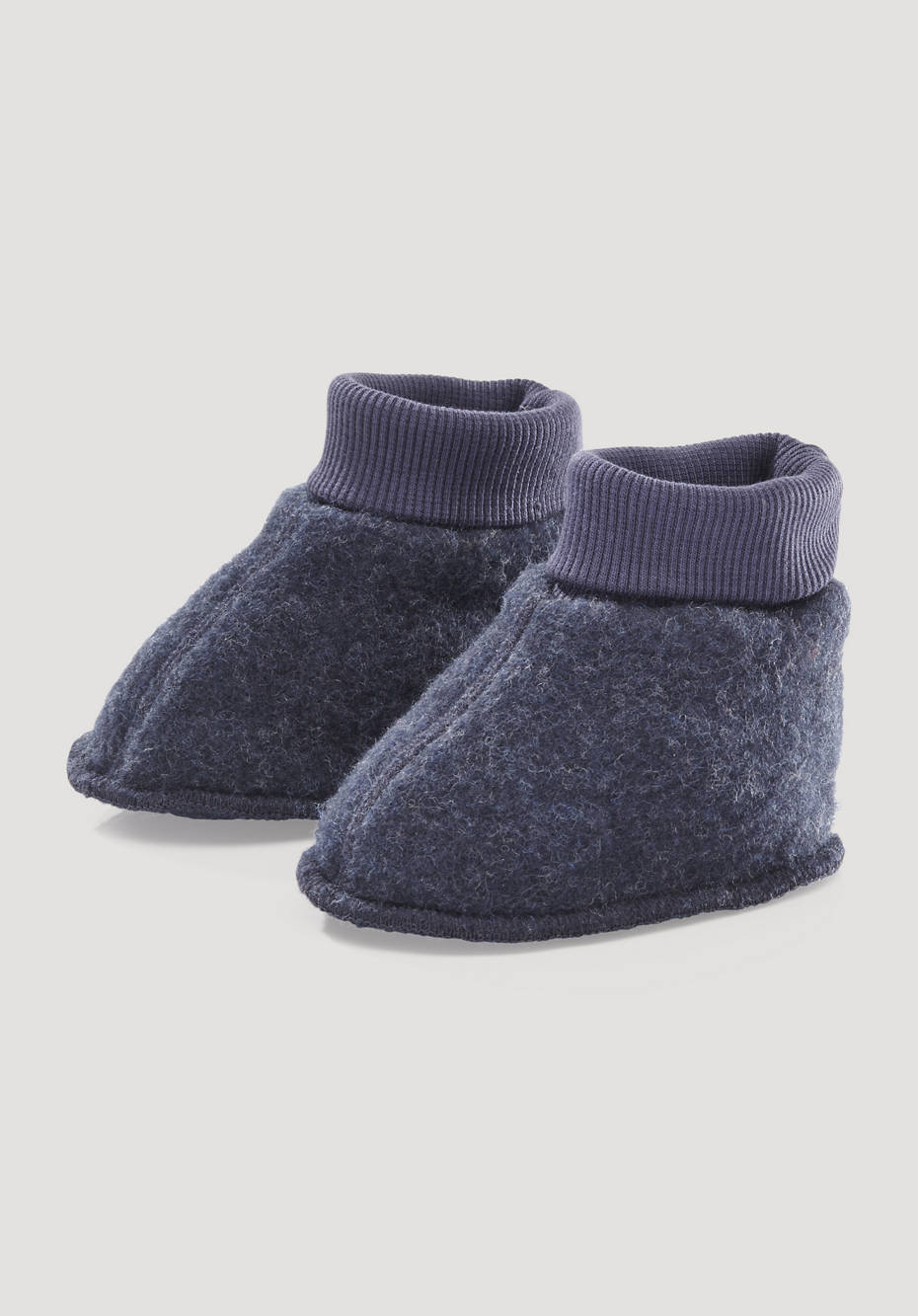 Wollfleece Schuhe aus reiner Bio-Merinowolle