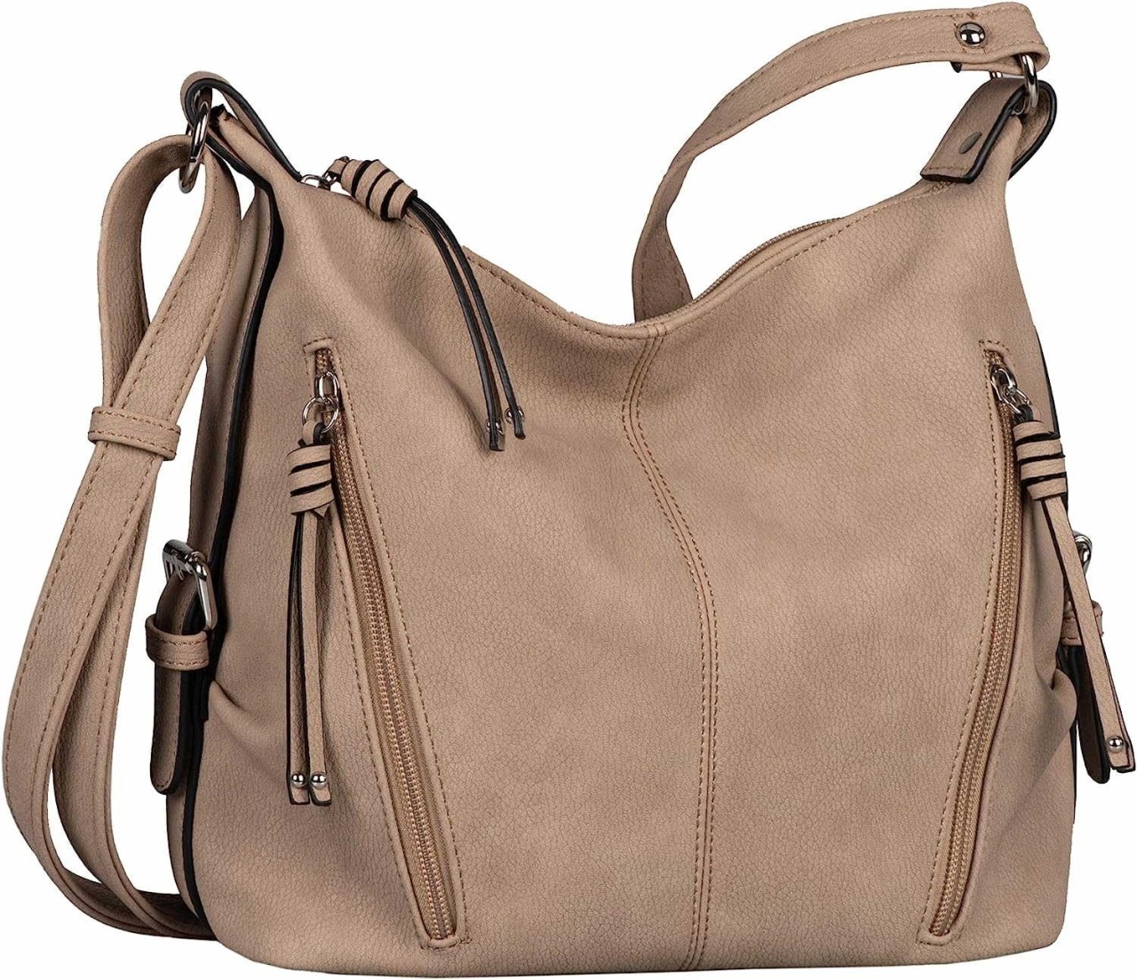 TOM TAILOR Handtaschen braun CAIA Cross bag