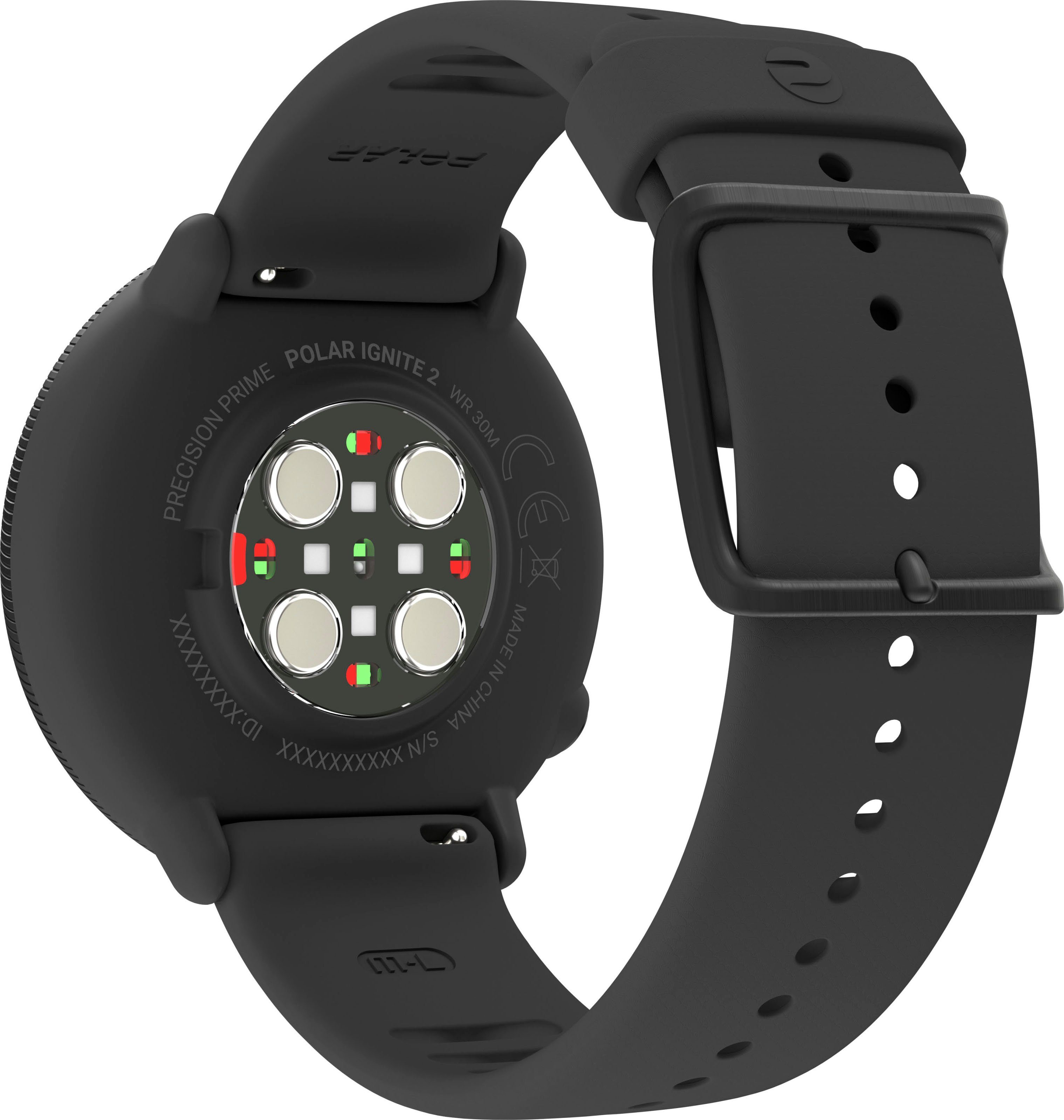 Polar Ignite 2 GPS-Fitnessuhr, Größe S-L Smartwatch