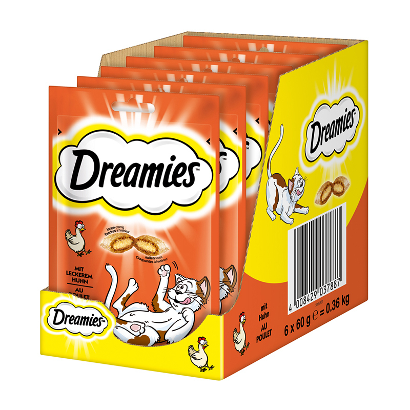 Dreamies Snacks Dreamies 6x60g Huhn