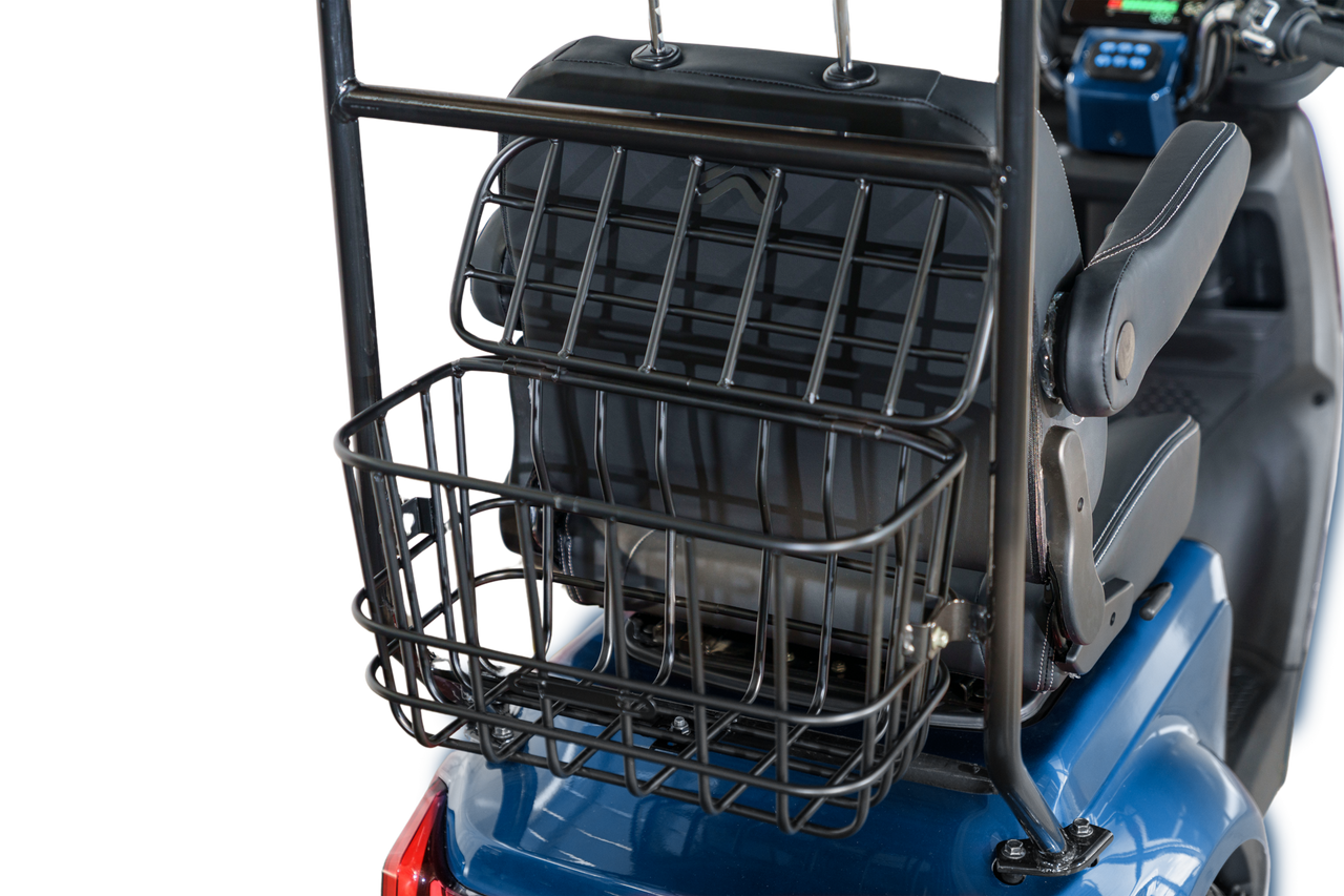Stormborn R5 Elektro-Dreiradroller 25 km/h - blau - mit Dach