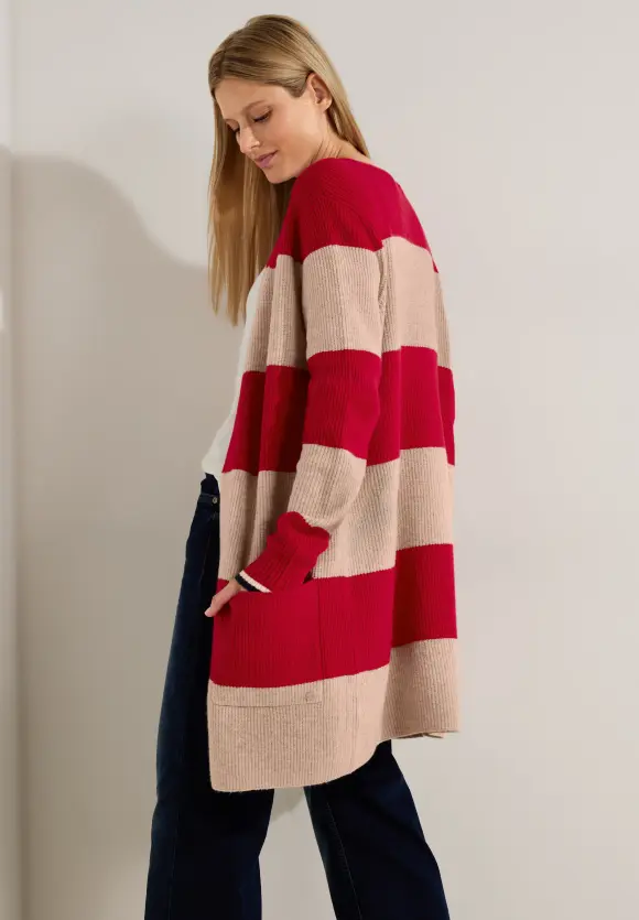 CECIL Cosy Cardigan mit Streifen