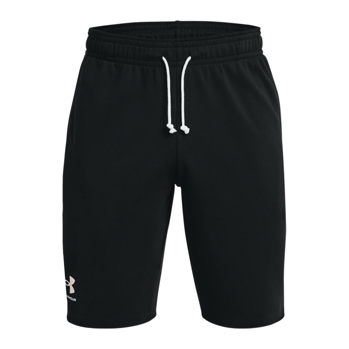 Under Armour Rival Terry Short Schwarz F001